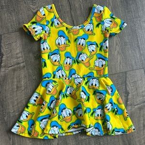 WRK Donald Duck Skirted Leotard